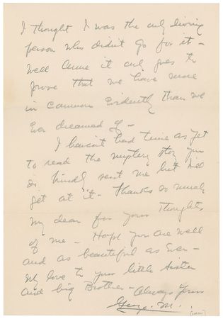 Lot #719 George M. Cohan - Image 2