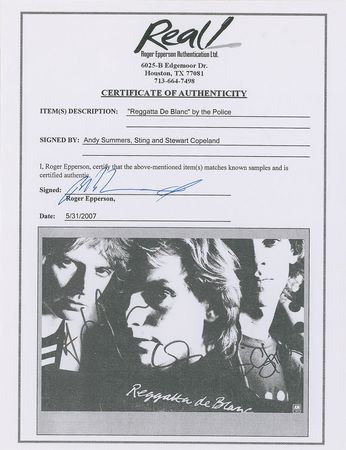 Lot #846 The Police Album - Image 3