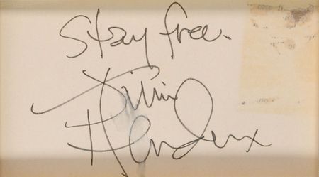 Lot #807 Jimi Hendrix: Band of Gypsys: Hendrix and his Woodstock bandmates: ?Stay free? - Image 2