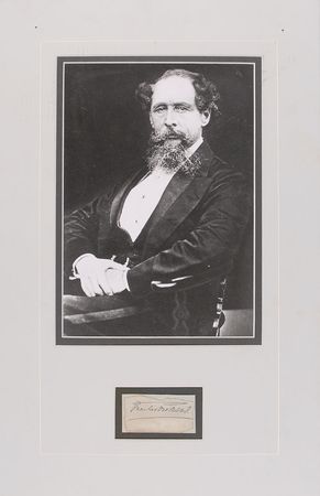 Lot #644 Charles Dickens Signature - Image 2