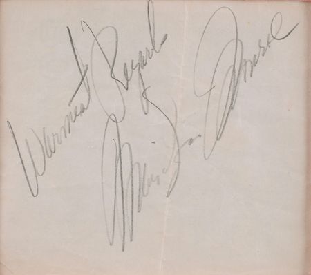 Lot #879 Marilyn Monroe Signature - Image 2