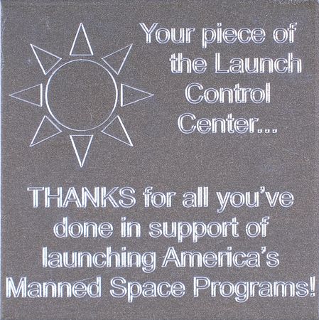 Lot #530 Launch Control Center Sign and Louver Sample - Image 2