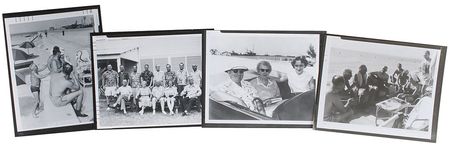 Lot #69 Presidential Photographs: Three American presidents—plus a sleepy Churchill—through the lens of a Navy photographer - Image 1
