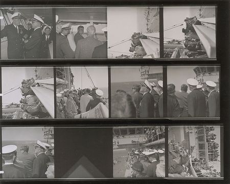 Lot #69 Presidential Photographs: Three American presidents—plus a sleepy Churchill—through the lens of a Navy photographer - Image 6