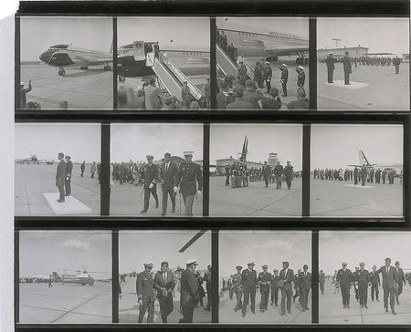Lot #69 Presidential Photographs: Three American presidents—plus a sleepy Churchill—through the lens of a Navy photographer - Image 9