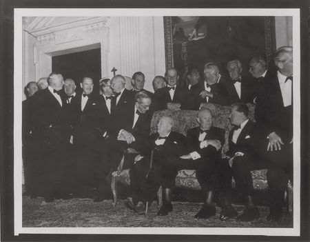 Lot #69 Presidential Photographs: Three American presidents—plus a sleepy Churchill—through the lens of a Navy photographer - Image 2
