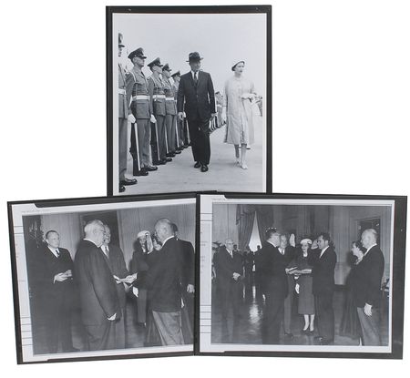 Lot #69 Presidential Photographs: Three American presidents—plus a sleepy Churchill—through the lens of a Navy photographer - Image 14