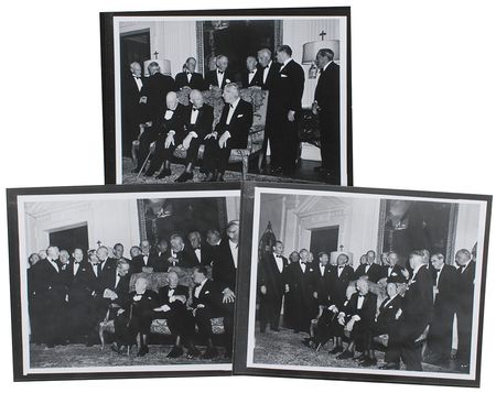 Lot #69 Presidential Photographs: Three American presidents—plus a sleepy Churchill—through the lens of a Navy photographer - Image 18