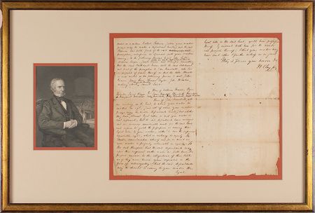 Lot #309 Henry Clay Signed Document - Image 1