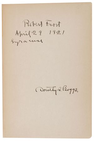 Lot #712 Robert Frost Book - Image 1