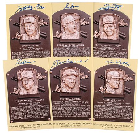 Lot #988 Baseball Hall of Famers: Cooperstown’s class of 2014 - Image 1