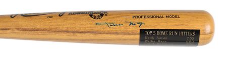 Lot #971 Baseball: 500 Home Run Club Baseball Bat - Image 3
