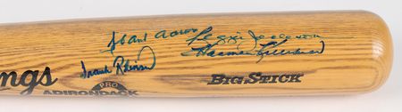 Lot #971 Baseball: 500 Home Run Club Baseball Bat - Image 4