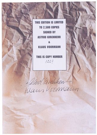 Lot #785 Beatles: Kirchherr and Voorman Book - Image 1