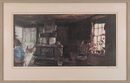 Lot #590 Andrew Wyeth: A personal gift from Andrew Wyeth - Image 1