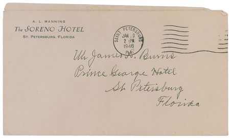 Lot #1000 Connie Mack Handwritten Letters Signed - Image 3