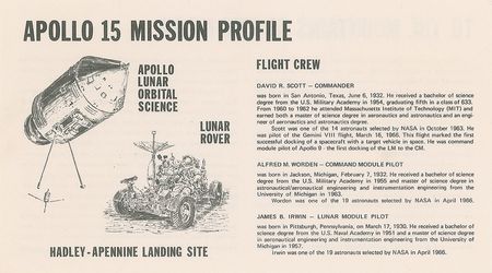 Lot #442 Apollo 15: “Carried to the lunar surface aboard the Lunar Module Falcon”—from the commander’s personal collection - Image 3