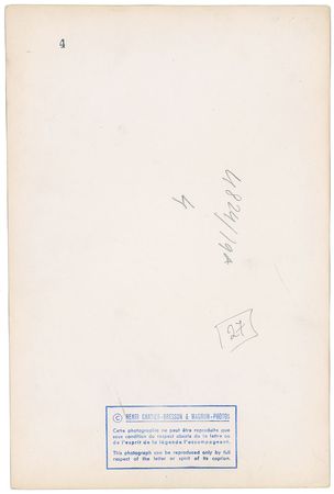 Lot #552 Henri Cartier-Bresson Photograph - Image 2