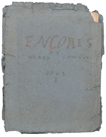 Lot #743 Henry Cowell: Over 50 pages of autograph manuscripts by the experimental composer - Image 4