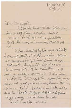 Lot #743 Henry Cowell: Over 50 pages of autograph manuscripts by the experimental composer - Image 5