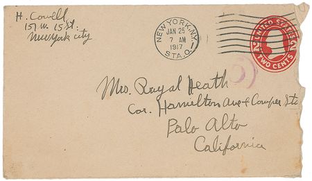Lot #743 Henry Cowell: Over 50 pages of autograph manuscripts by the experimental composer - Image 7