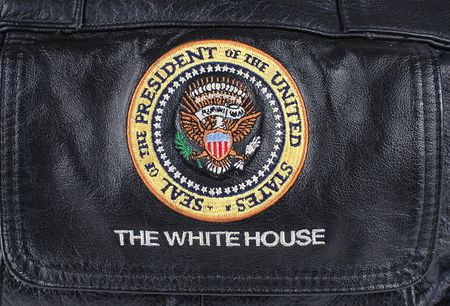 Lot #67 Ronald Reagan and George Bush Carry-On Bag - Image 2