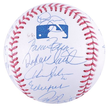Lot #1004 NY Mets: 1986 Signed Photograph - Image 1