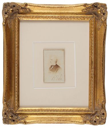Lot #368 Robert E. Lee: Crisply signed Brady carte-de-visite - Image 2