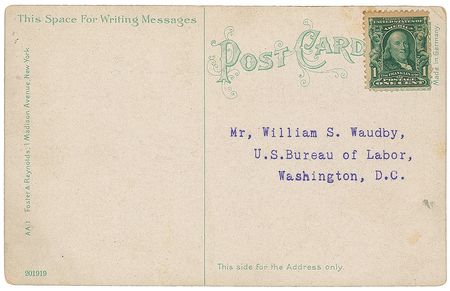 Lot #77 Grover Cleveland Postcard - Image 2