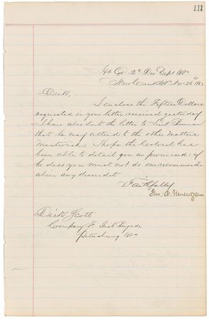 Lot #396 James A. Mulligan Signed Letters - Image 2