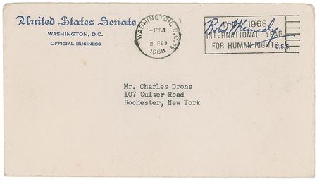 Lot #325 Robert F. Kennedy Typed Letter Signed - Image 2