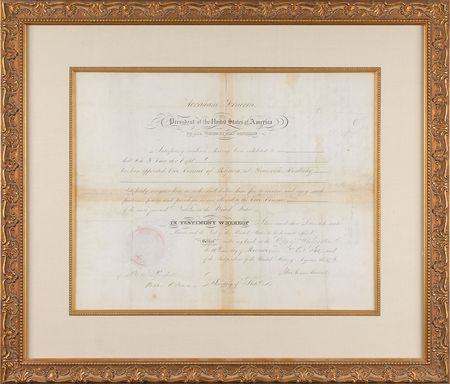 Lot #10 Abraham Lincoln: A Belgian diplomat for