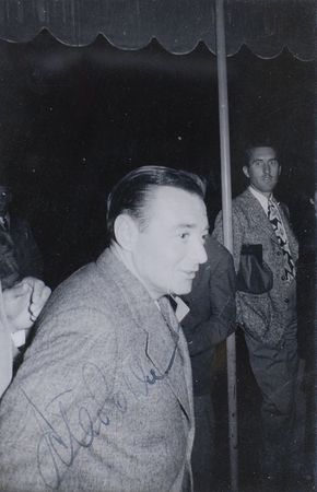 Lot #878 The Maltese Falcon: Bogart, Lorre, and Greenstreet: Sam Spade, the sinister ‘fat man,’ and his henchman Joel Cairo - Image 4