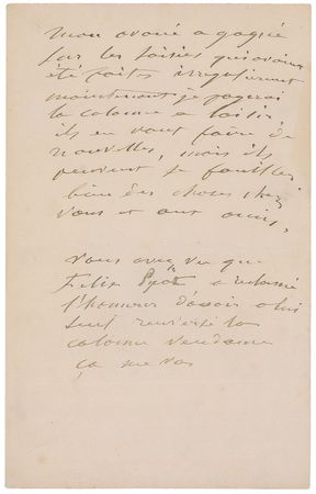 Lot #554 Gustave Courbet: The French government attempts to seize the self-exiled artist?s paintings as payment for the Vendome Column - Image 2