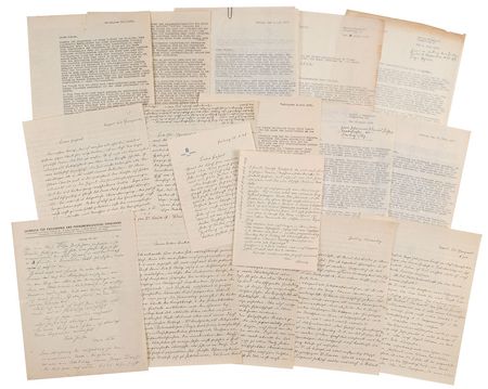 Lot #189 Edmund Husserl: The father of phenomenology makes plans to save his legacy from Nazi book burning - Image 2