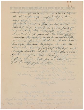 Lot #189 Edmund Husserl: The father of phenomenology makes plans to save his legacy from Nazi book burning - Image 3