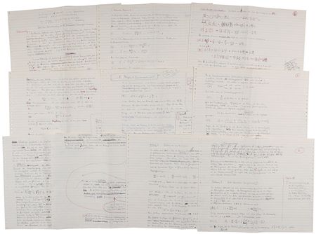 Lot #168 Johannes Hans Daniel Jensen Signed Manuscript - Image 1