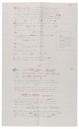 Lot #168 Johannes Hans Daniel Jensen Signed Manuscript - Image 4