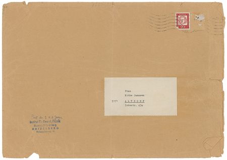 Lot #168 Johannes Hans Daniel Jensen Signed Manuscript - Image 7