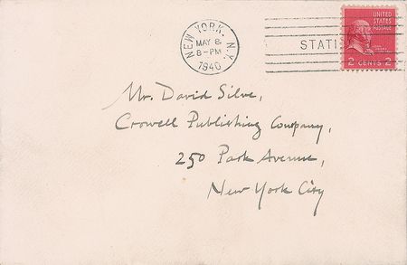 Lot #729 Rudolph Ruzicka Handwritten Letter Signed - Image 3