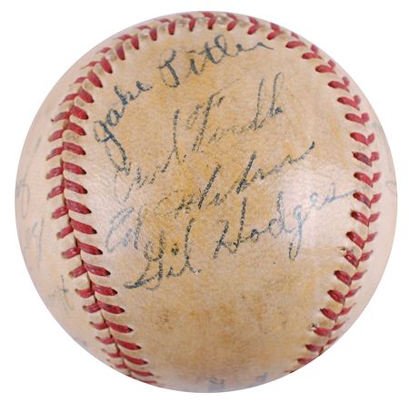 Lot #991 Brooklyn Dodgers: 1940s - Image 1