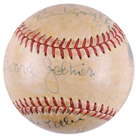 Lot #991 Brooklyn Dodgers: 1940s - Image 5