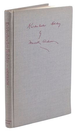 Lot #823 Kurt Weill and Maxwell Anderson: Rare Weill presentation to Bing Crosby - Image 2