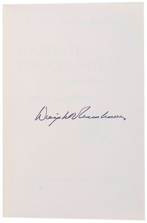 Lot #51 Dwight D. Eisenhower Book - Image 2
