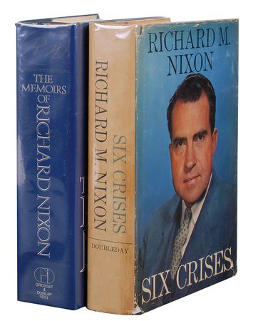 Lot #104 Richard Nixon Books - Image 1