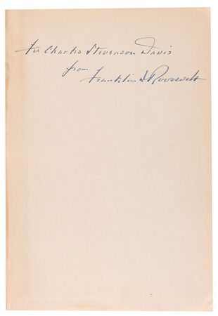 Lot #41 Franklin D. Roosevelt Book - Image 1