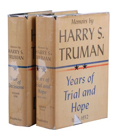 Lot #92 Harry S. Truman Book - Image 2