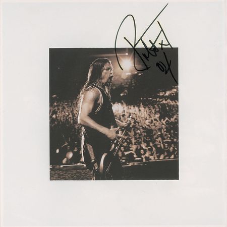 Lot #842 Metallica Program - Image 2