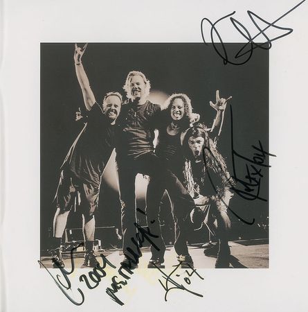 Lot #842 Metallica Program - Image 3
