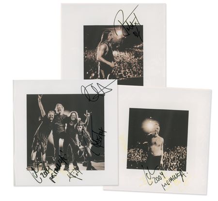 Lot #842 Metallica Program - Image 1